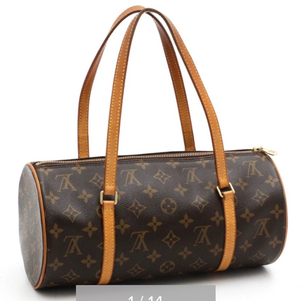 Louis Vuitton Monogram Canvas Papillon 30 Handbag